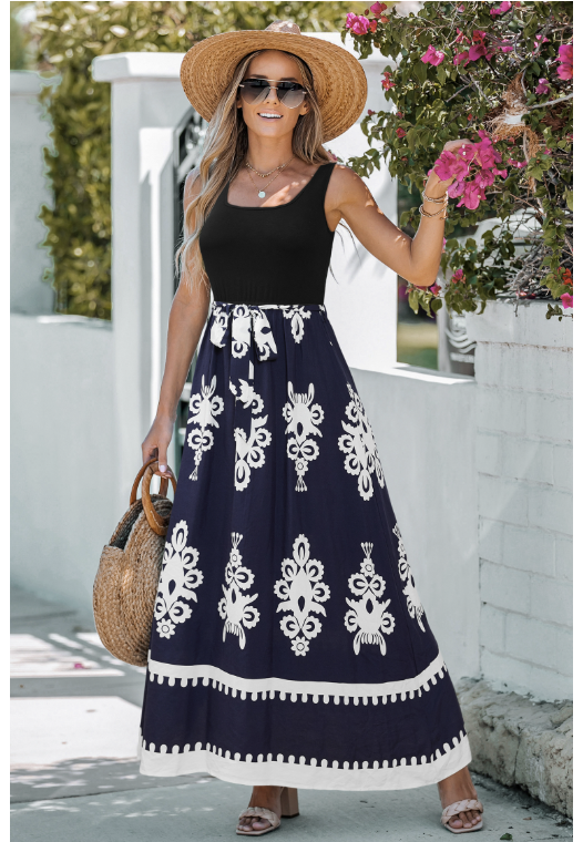 Prismatic Ornate Maxi Dress A$55.95