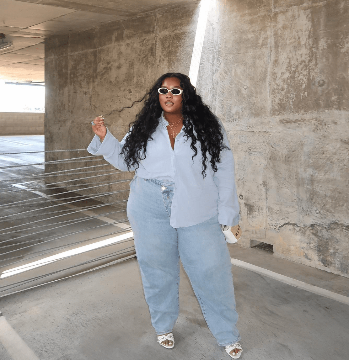 Stomach High Waisted Jeans Hide Muffin Top Muffin Top Plus Size