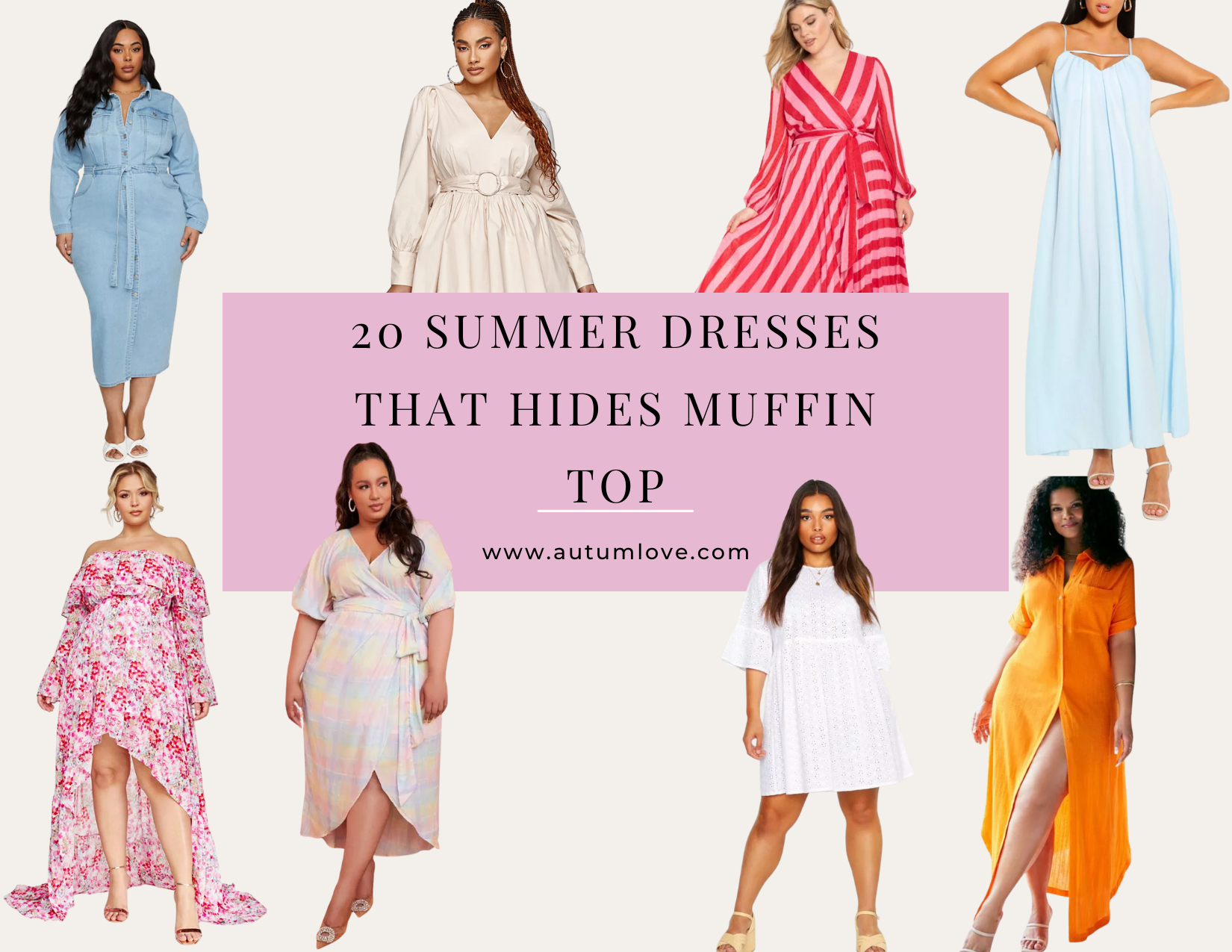 15 Flattering Summer Dresses for a Big Bust and Tummy That You Will Love