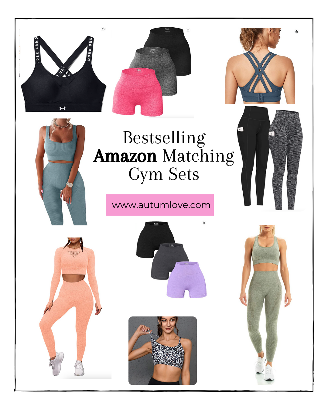 20 Of The Best Matching Gym Sets On Amazon For Women — Autum Love
