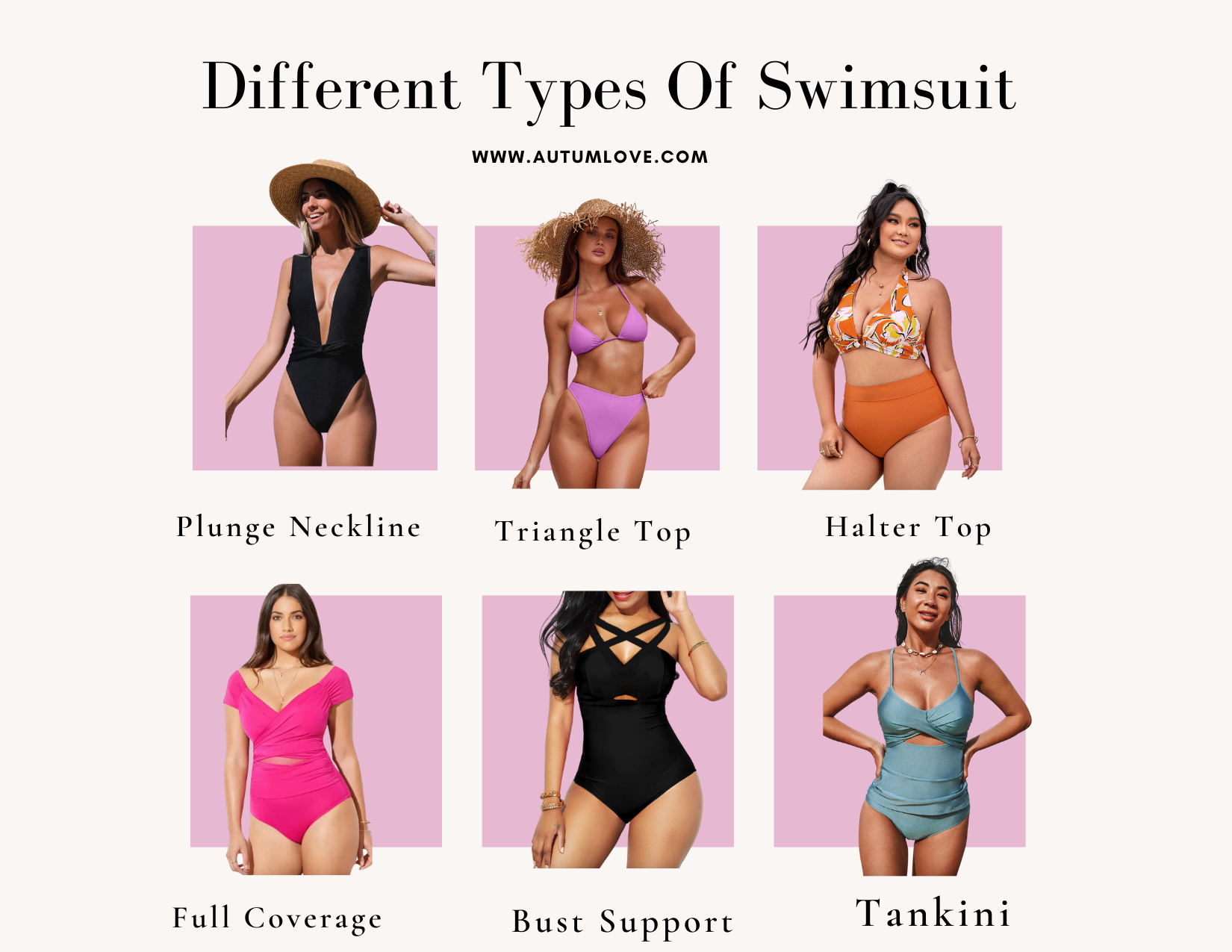 Types of Swimsuits
