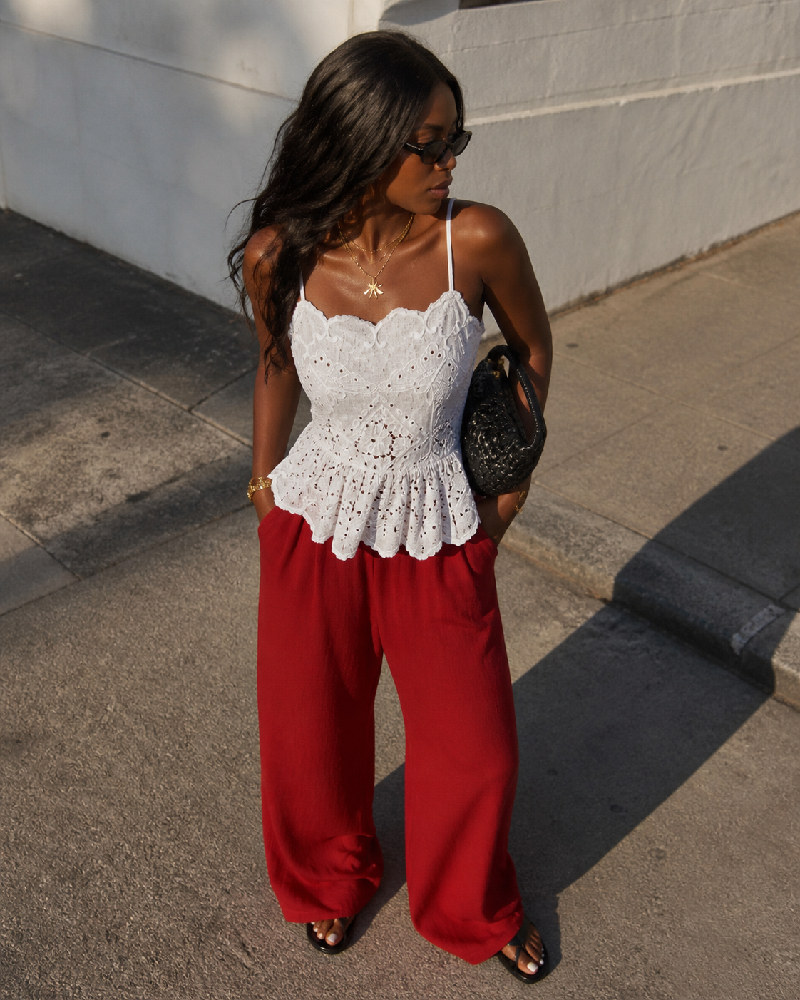 6 Cherry Red Outfit Ideas That Make Getting Dressed So Much Easier