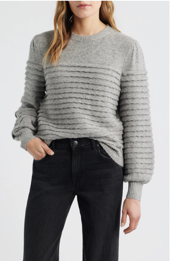 Scalloped Crewneck Sweater Treasure & Bond $99.50Current Price $99.50
