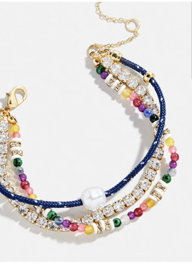 Rowan Semi-Precious Layered Bracelet $44