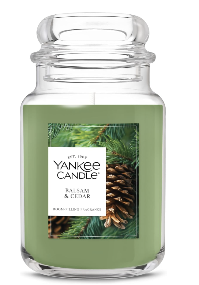 Yankee Candle large jar candle Christmas gift