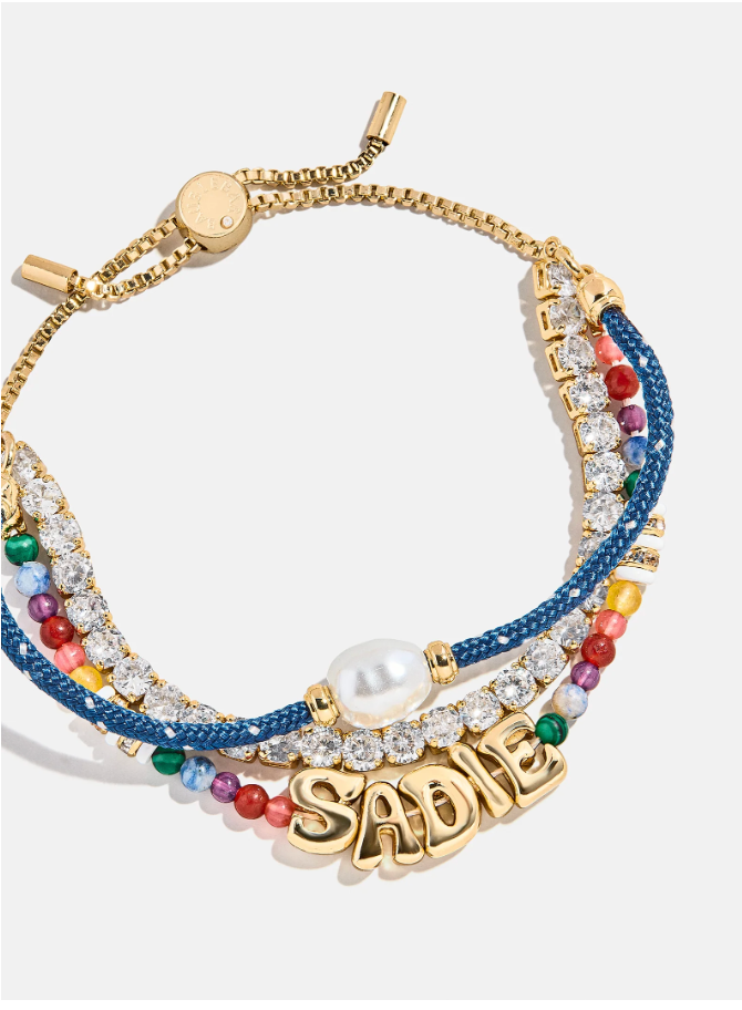 Rowan Semi-Precious Custom Layered Bracelet $52