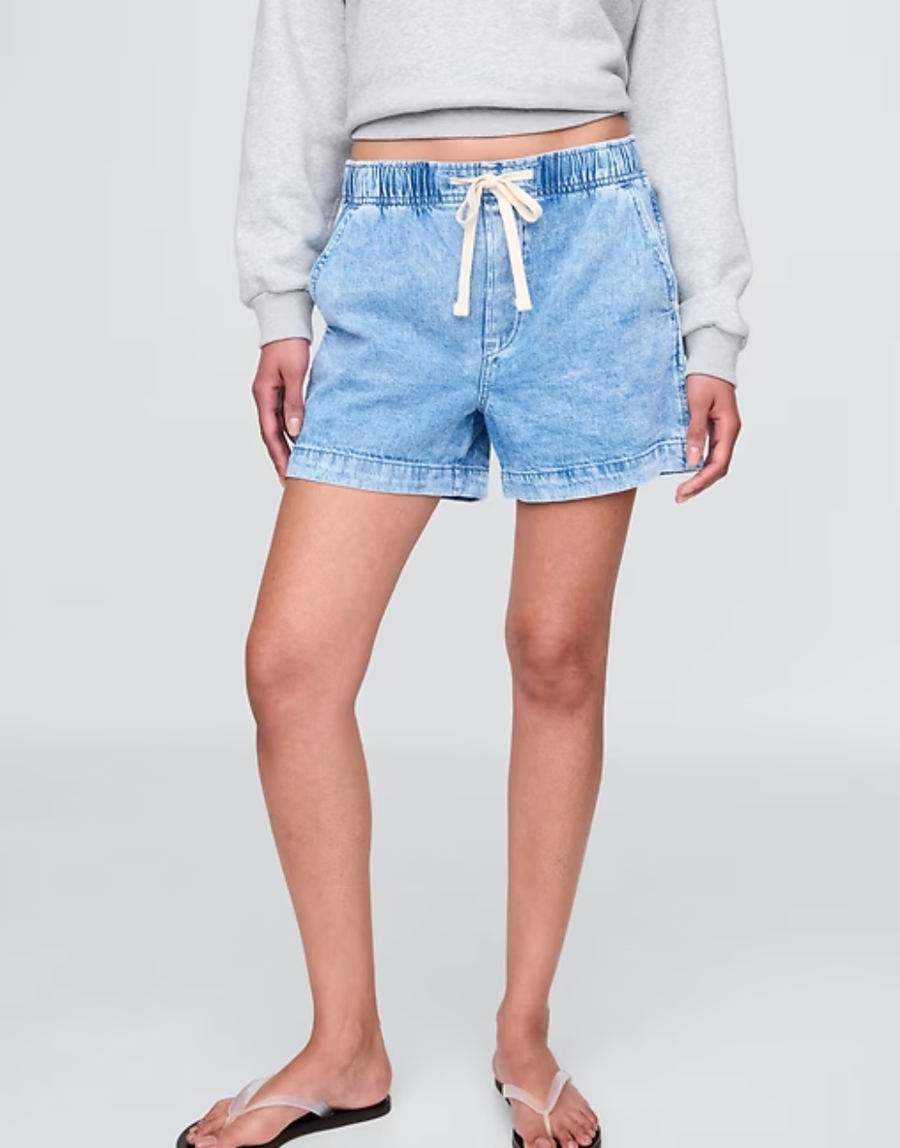 Easy Denim Shorts
