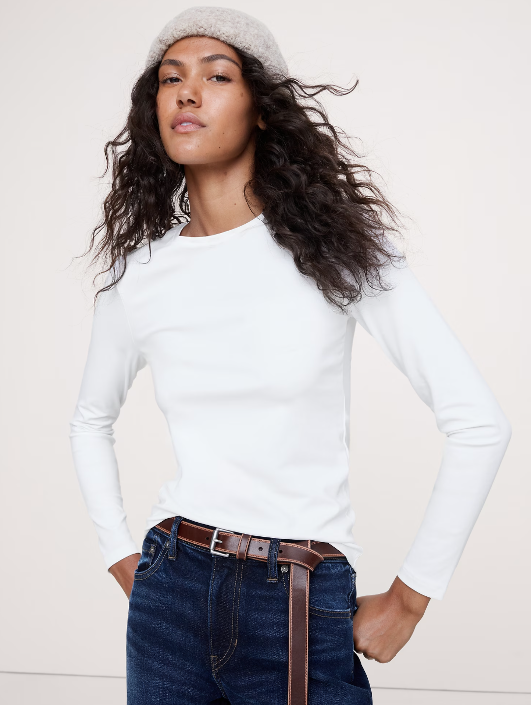 Refined Crew-Neck T-Shirt $55.00