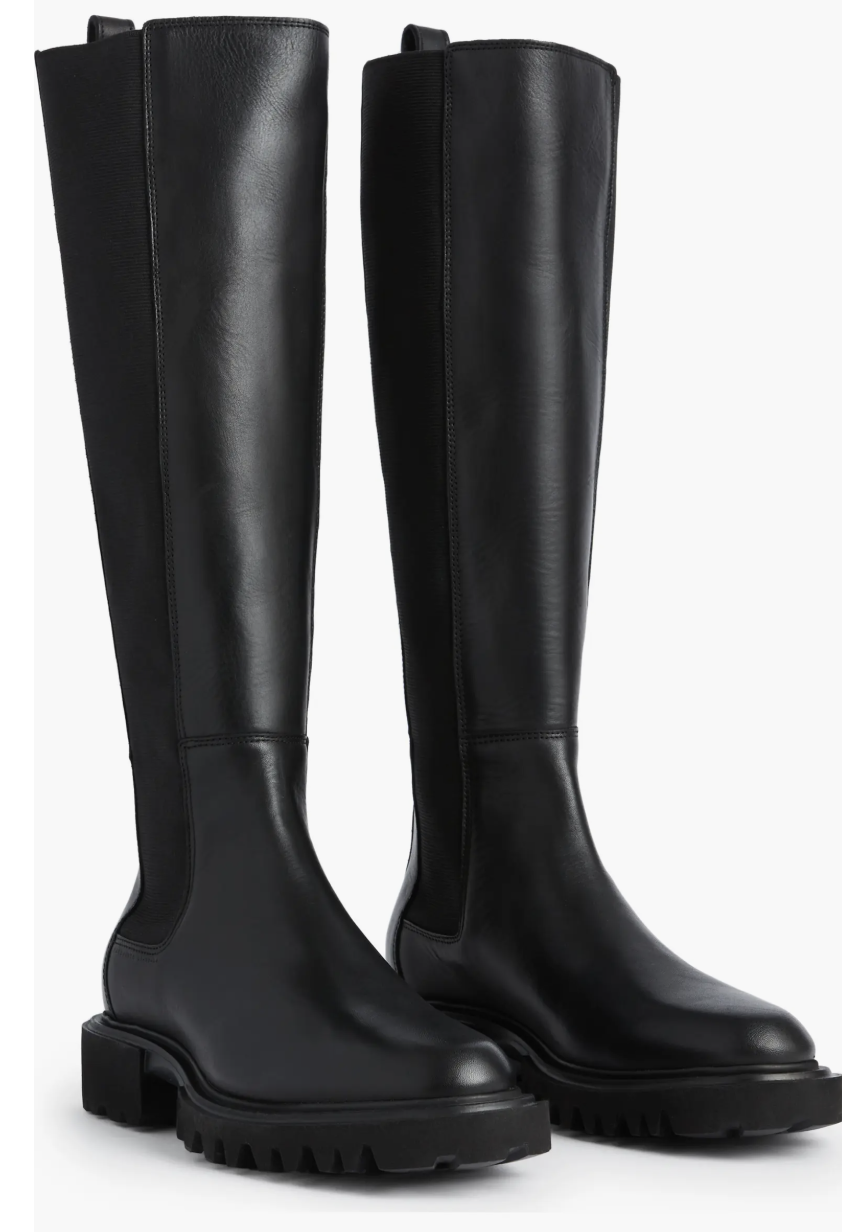 AllSaints  Maeve Knee High Boot 