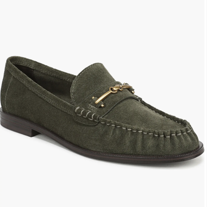 Nordstrom Sylvie cognac loafers for a fall capsule wardrobe