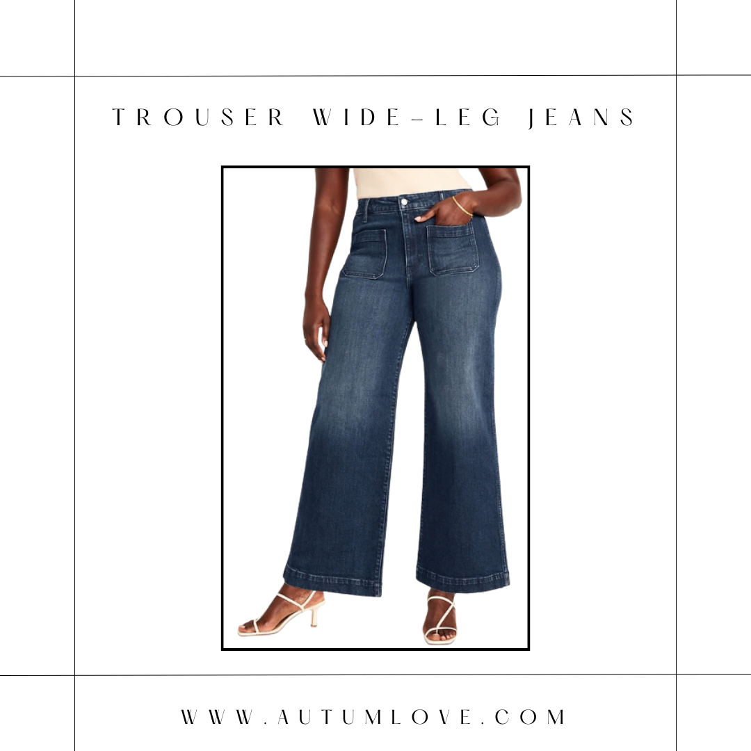Trouser Wide-Leg Jeans