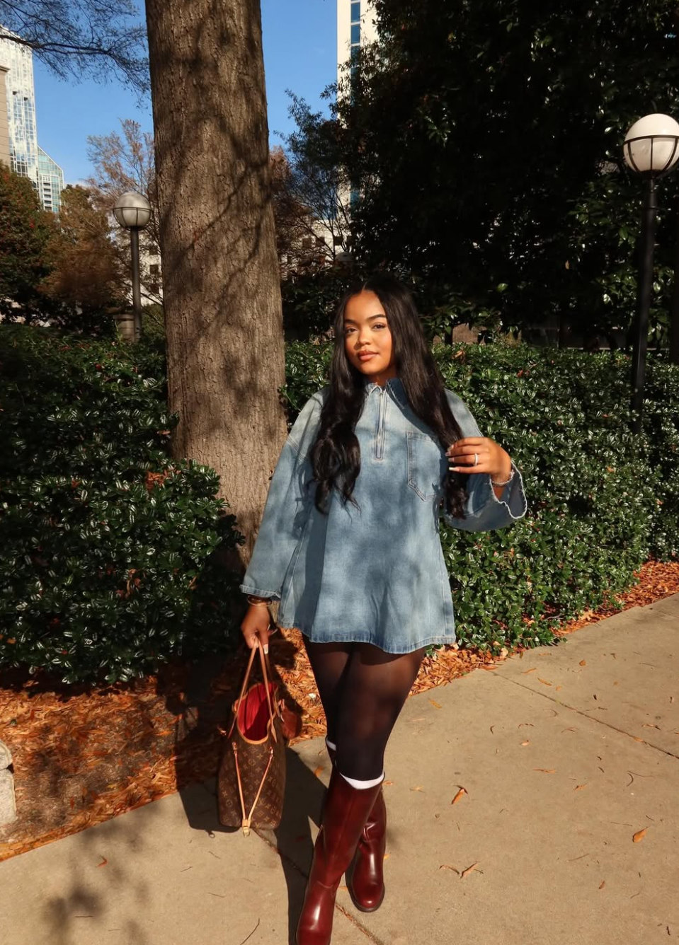 Dresses You Can Wear With Tights and Boots (Without Feeling Overdressed or Underprepared)