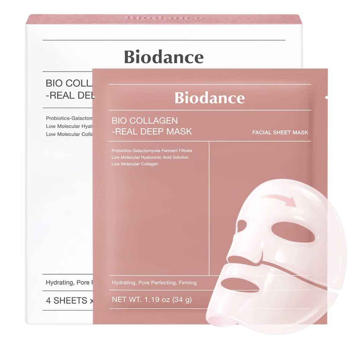 Biodance Bio-Collagen Real Deep Mask four-pack