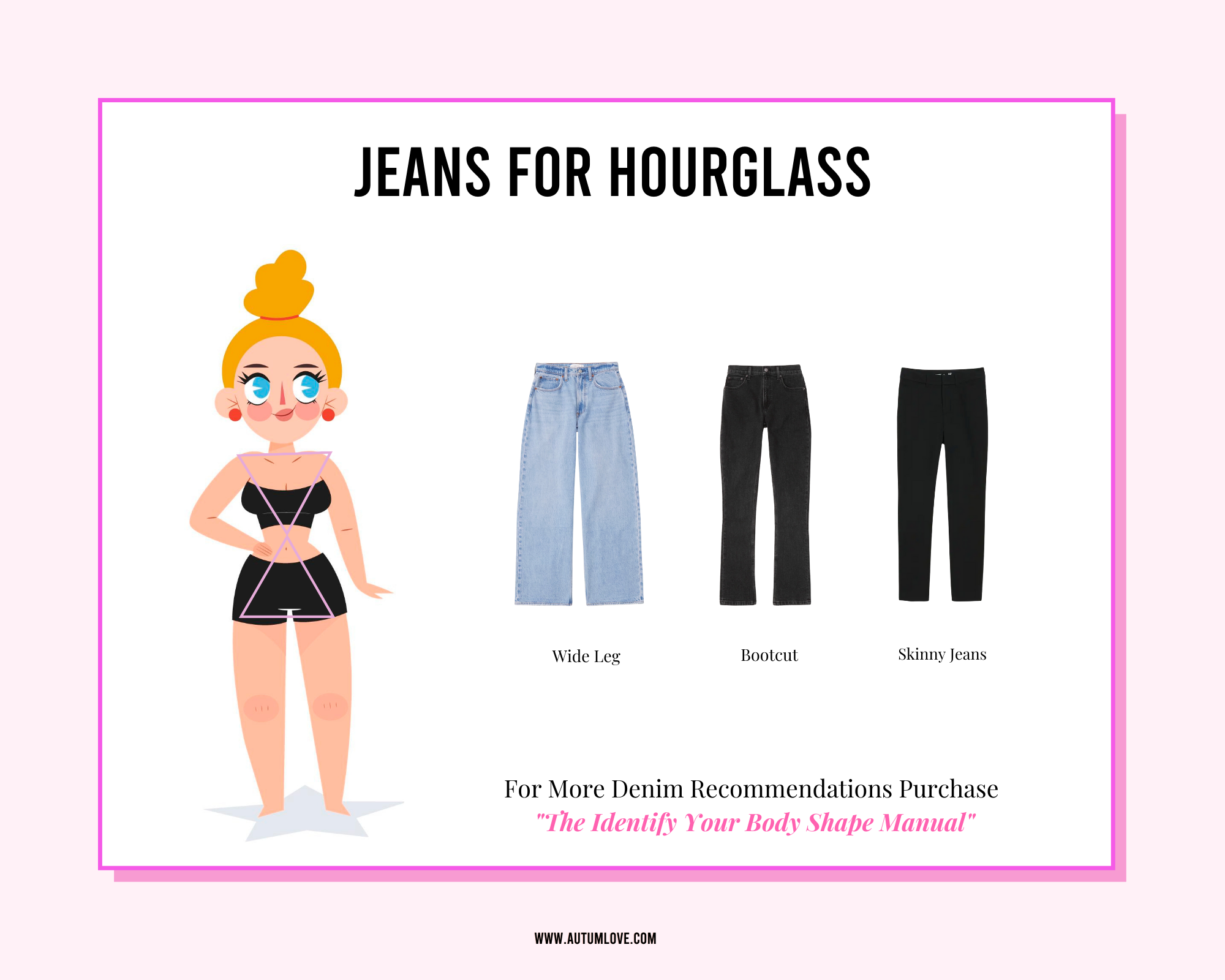 Get Perfect Jeans For Your Body Type (Jeans Fit Guide)