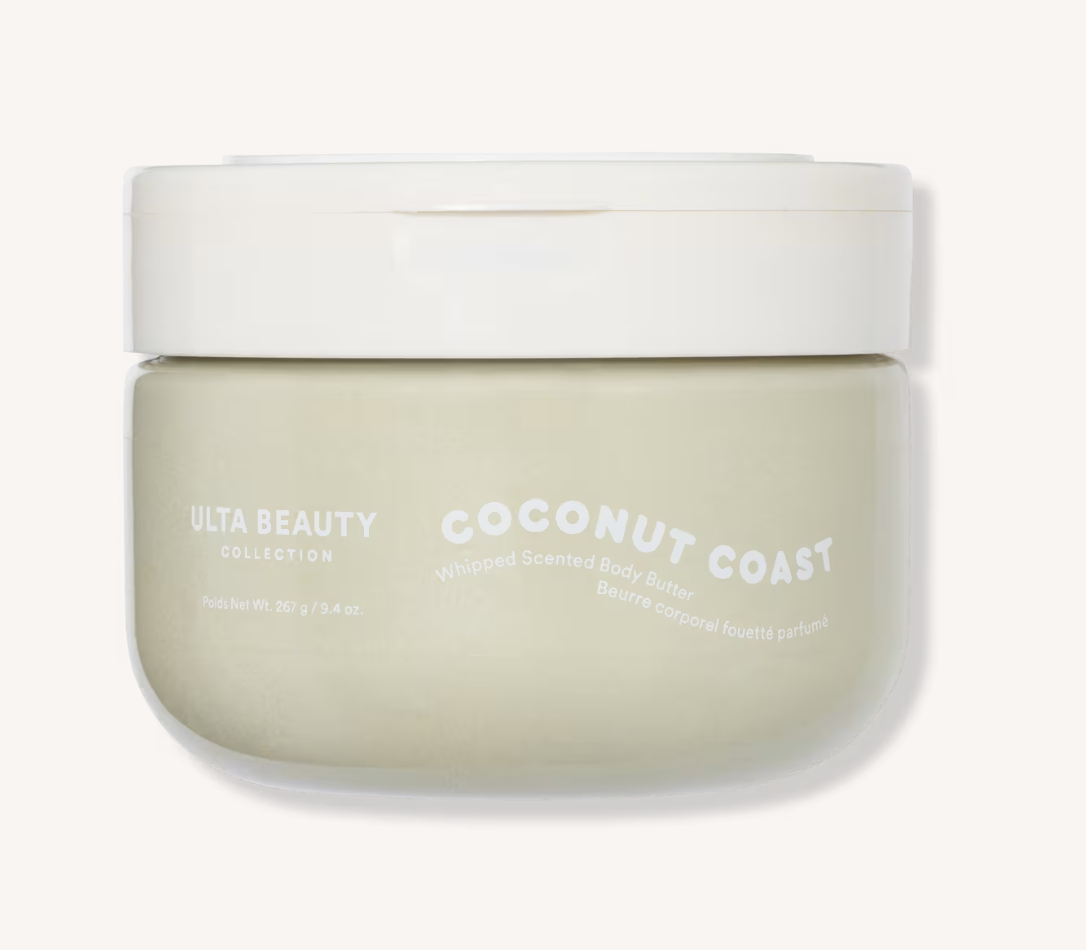 Ulta Beauty Collection Whipped Body Butter jar in a fall-ready scent.