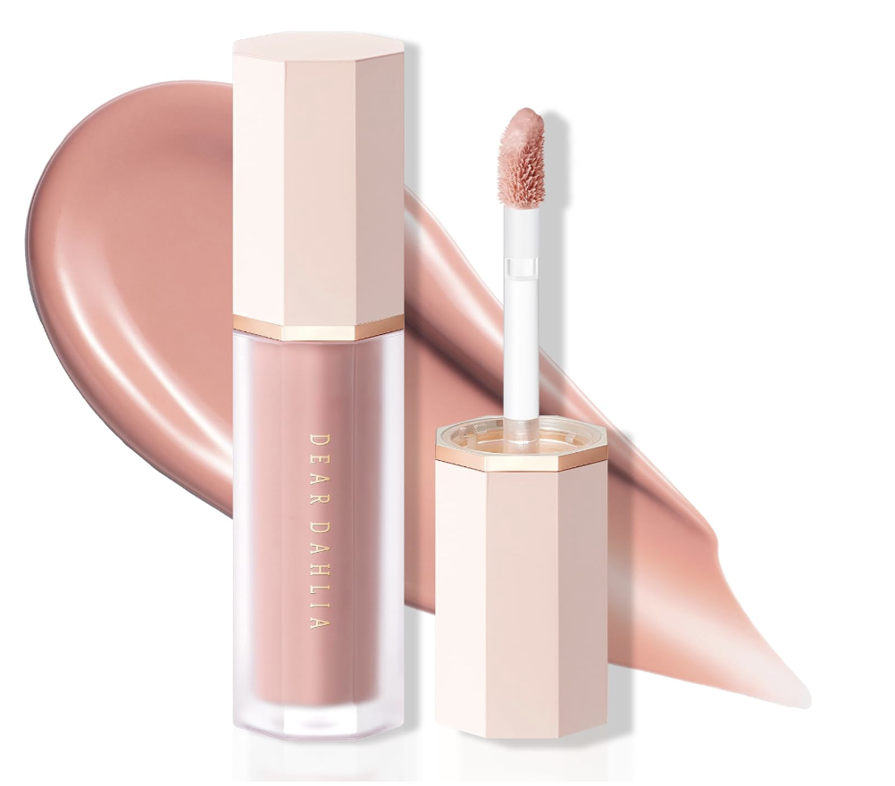 Dear Dahlia Petal Drop Liquid Blush in Barely with a dewy finish