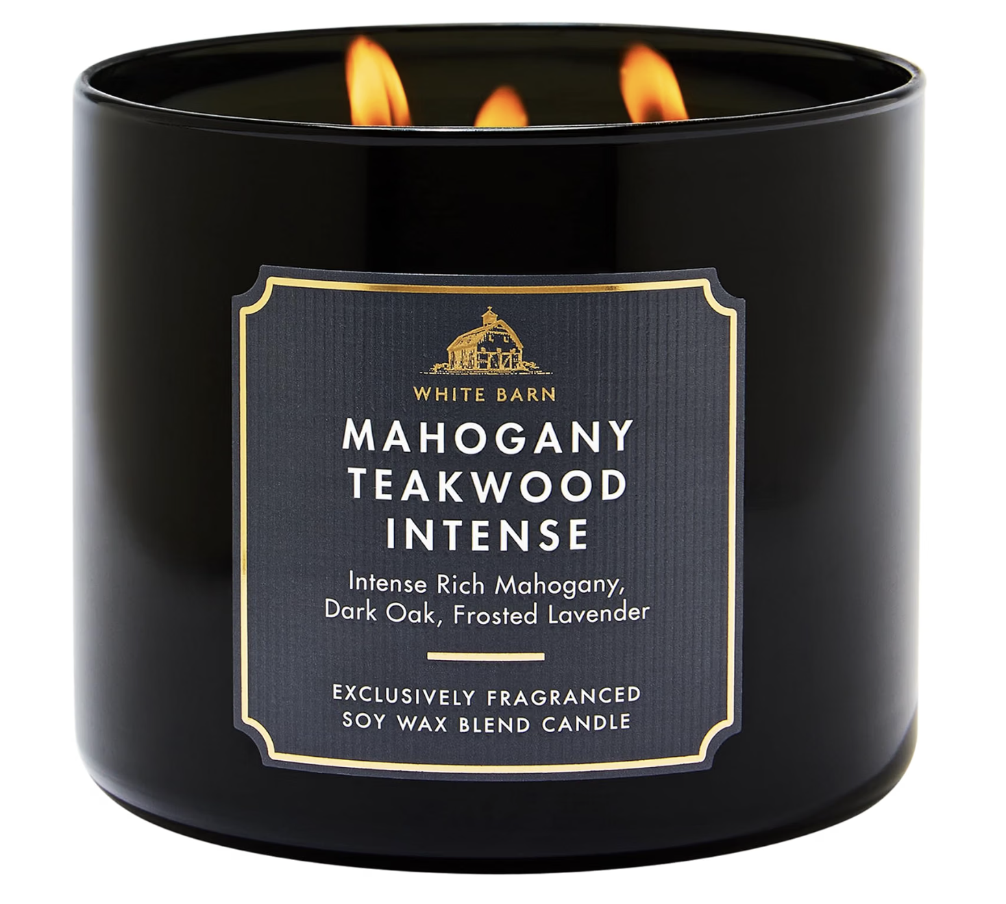 Bath & Body Works Mahogany Teakwood Intense three-wick candle