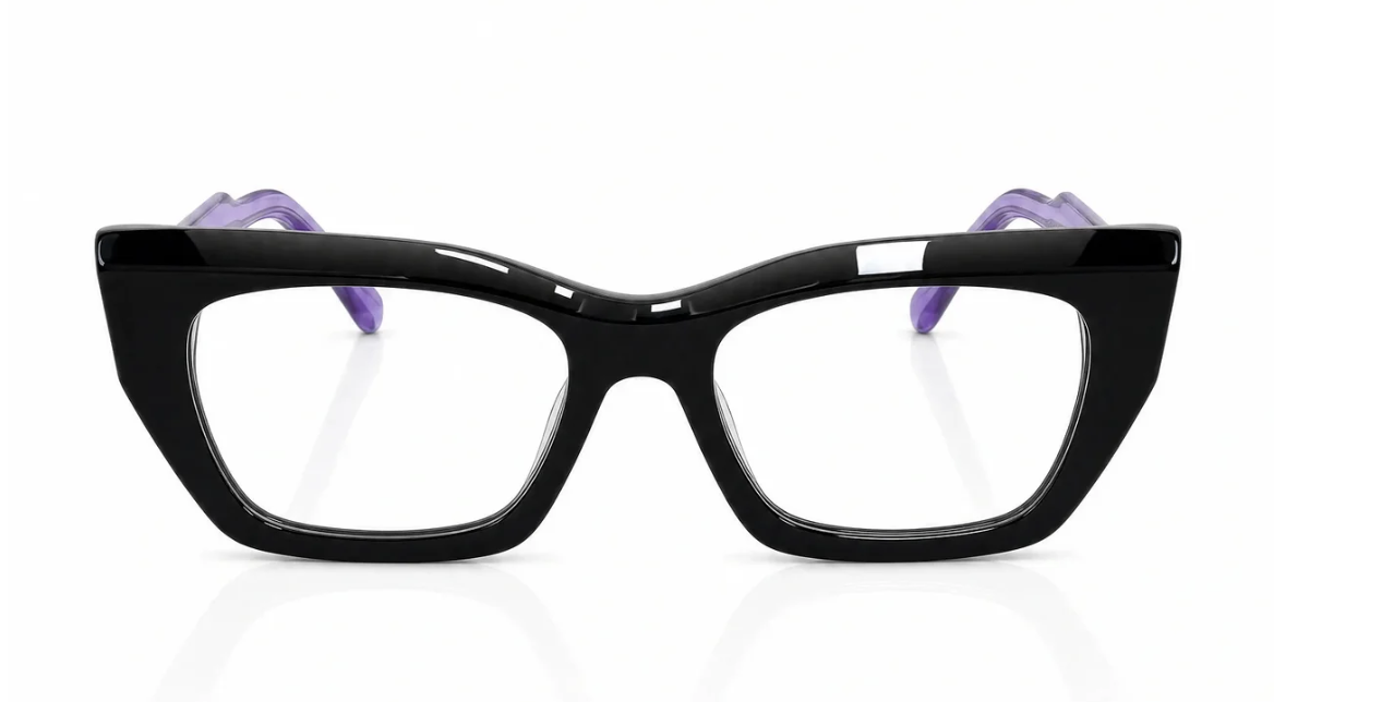 Vicci Elia Rx eyeglasses, a top frame pick for diamond face shapes, priced at $280."