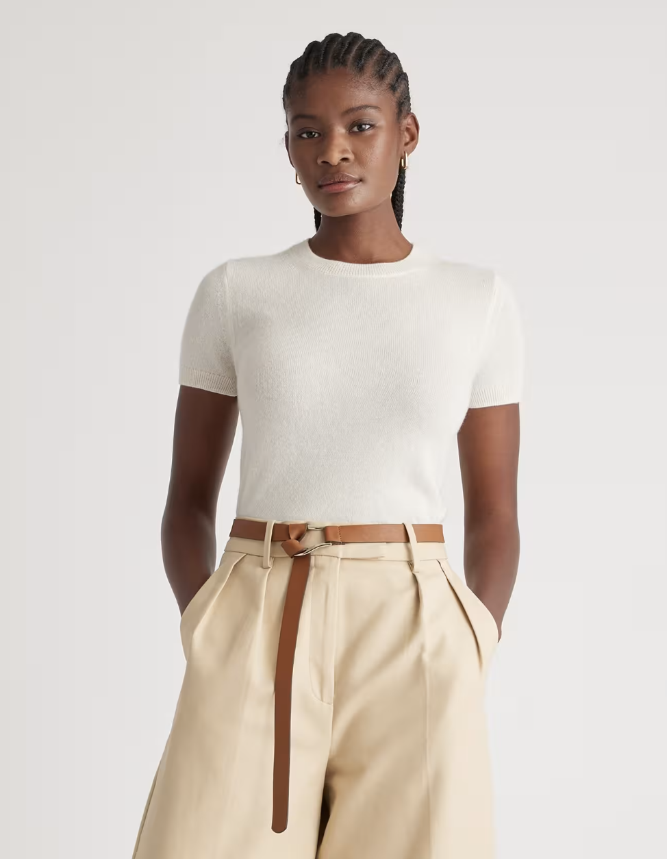 Mongolian Cashmere Tee