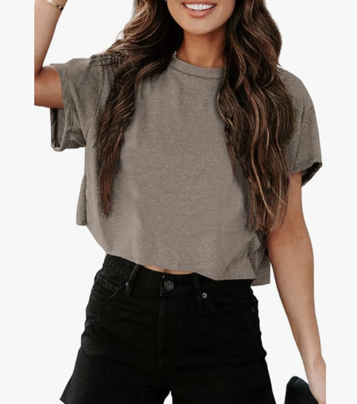 Cropped or waist-defining knits