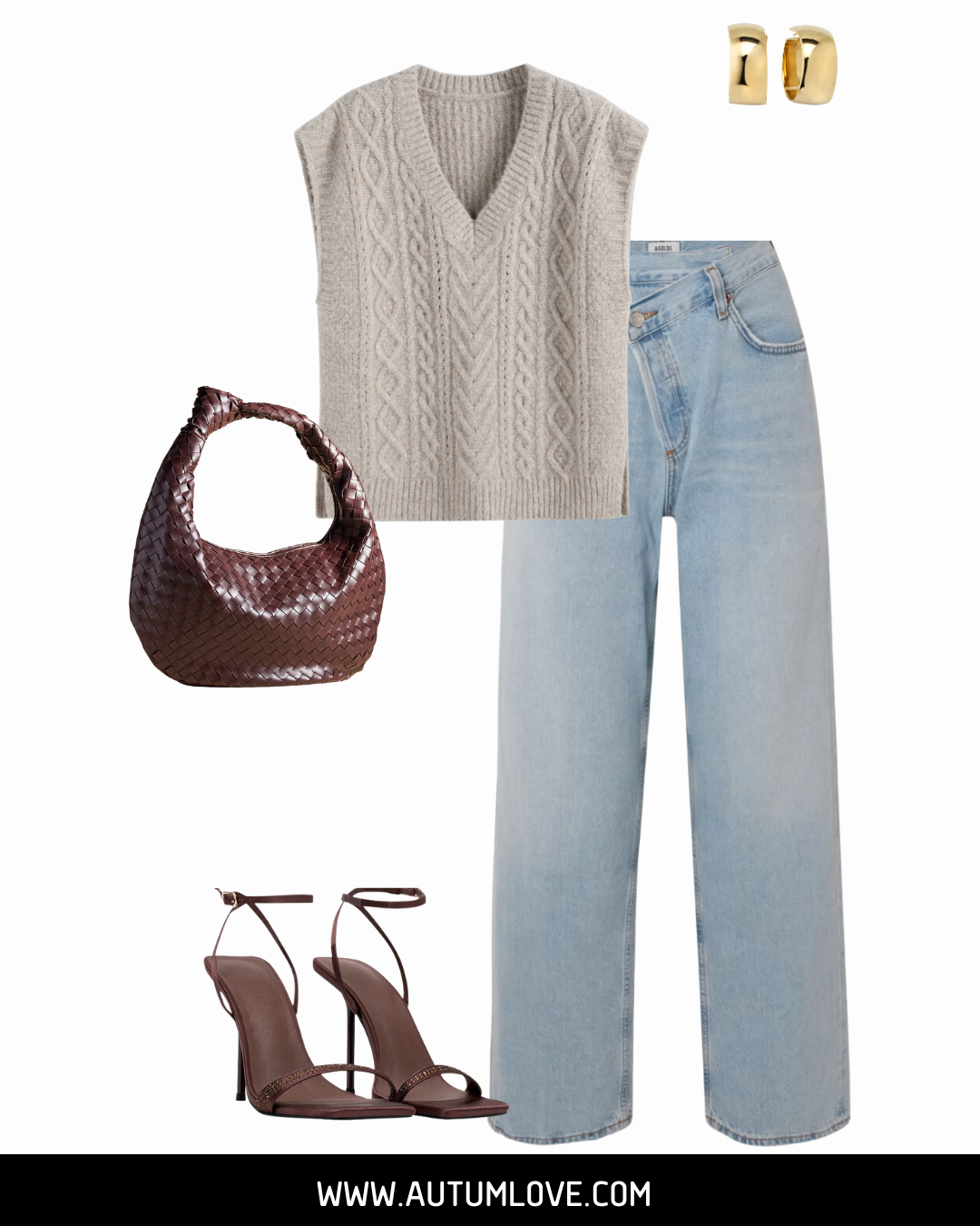 A midsize woman wearing a high-waisted belt over a flowy midi dress to define her natural waist and flatter an apron belly.