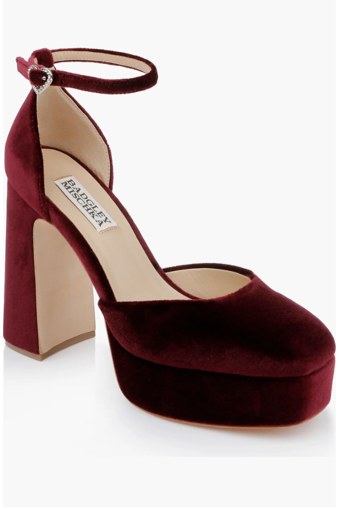 Jayda Ankle Strap Platform Pump (Women) Badgley Mischka Collection Women $245.00Current Price $245.00