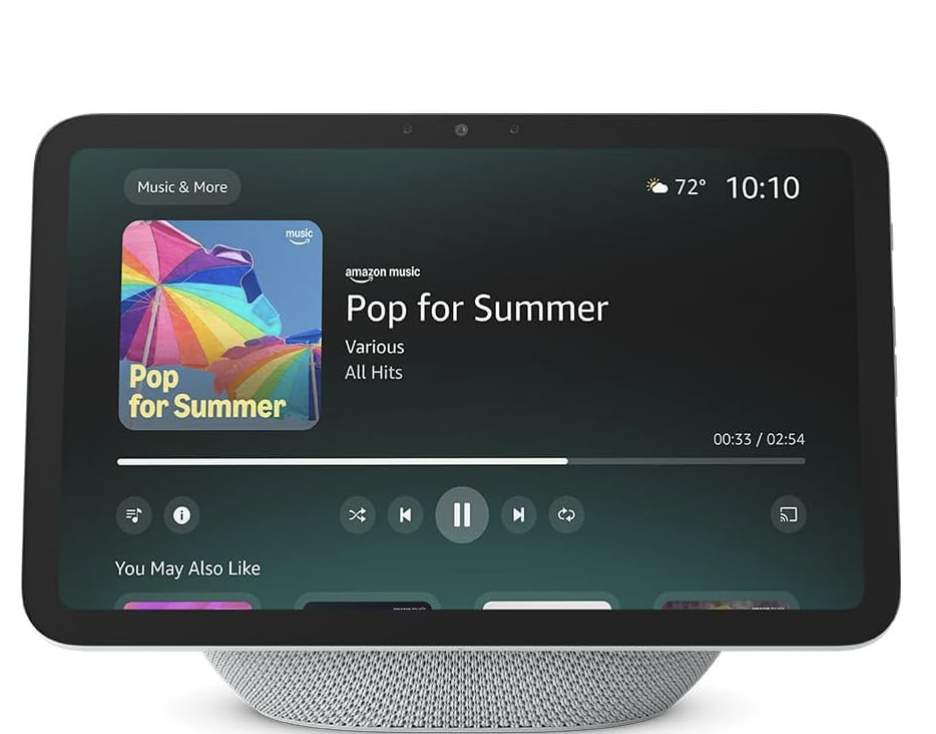 Amazon Echo Spot smart alarm clock with Alexa