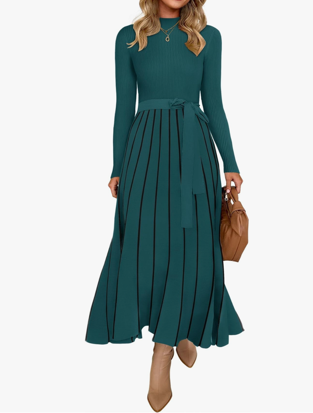 Long Sleeve Sweater Dress