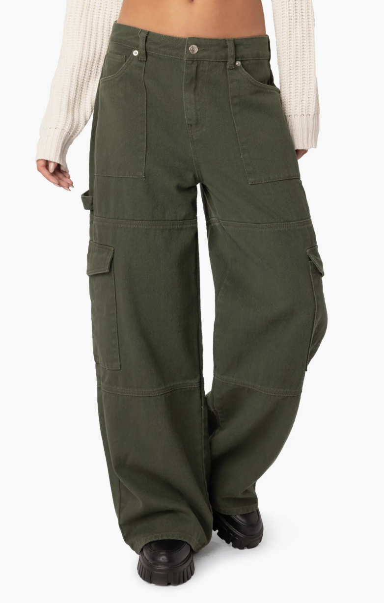 Ember Denim Cargo Pants EDIKTED $78.40Current Price $78.40