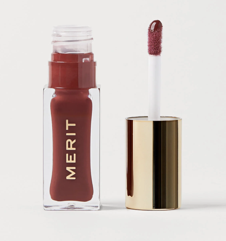 MERIT Shade Slick Tinted Lip Oil for sheer glossy everyday color
