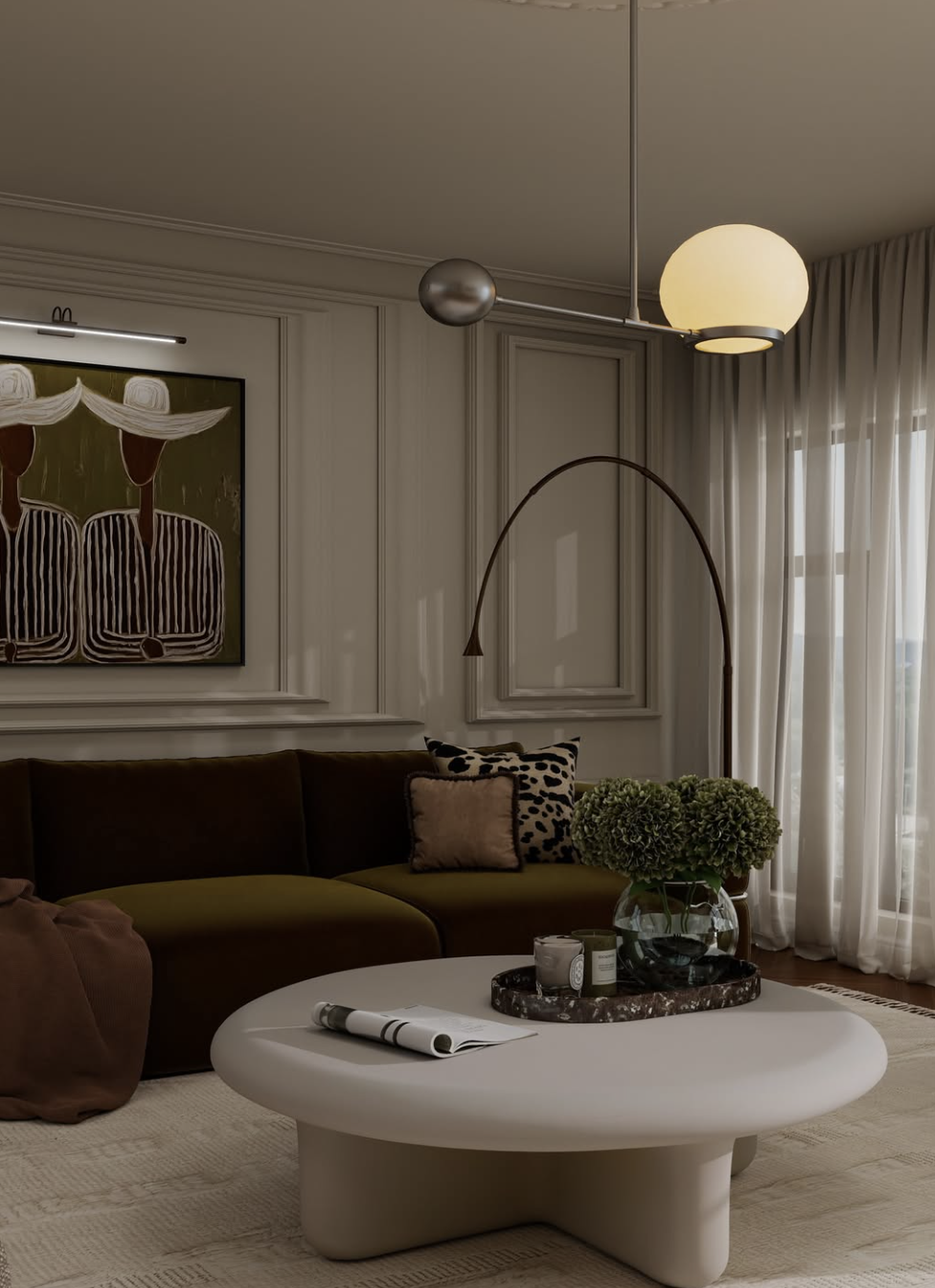 Elevated khaki neutral bedroom color palette for fall 2026