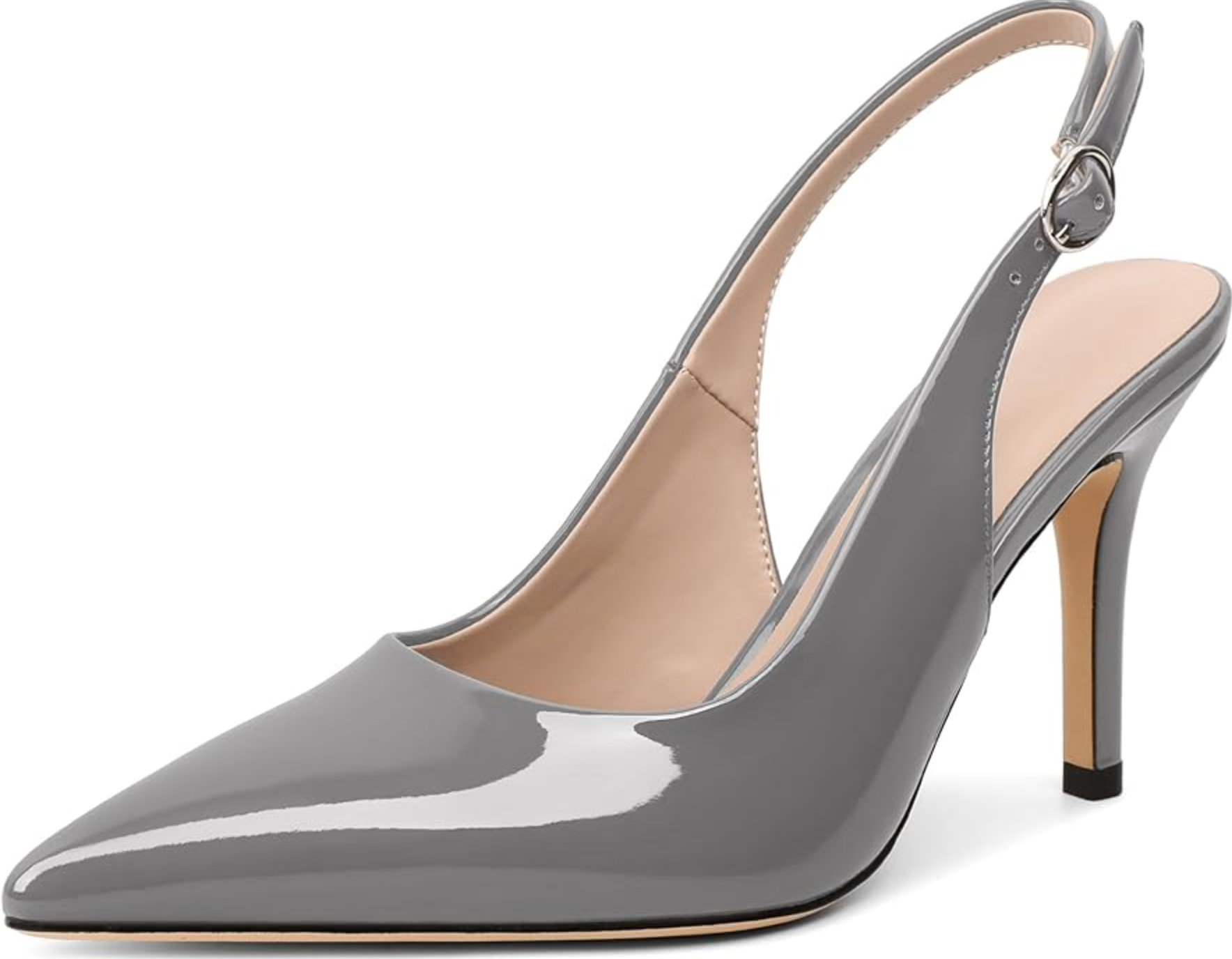 Pointed Toe Slingback Pumps