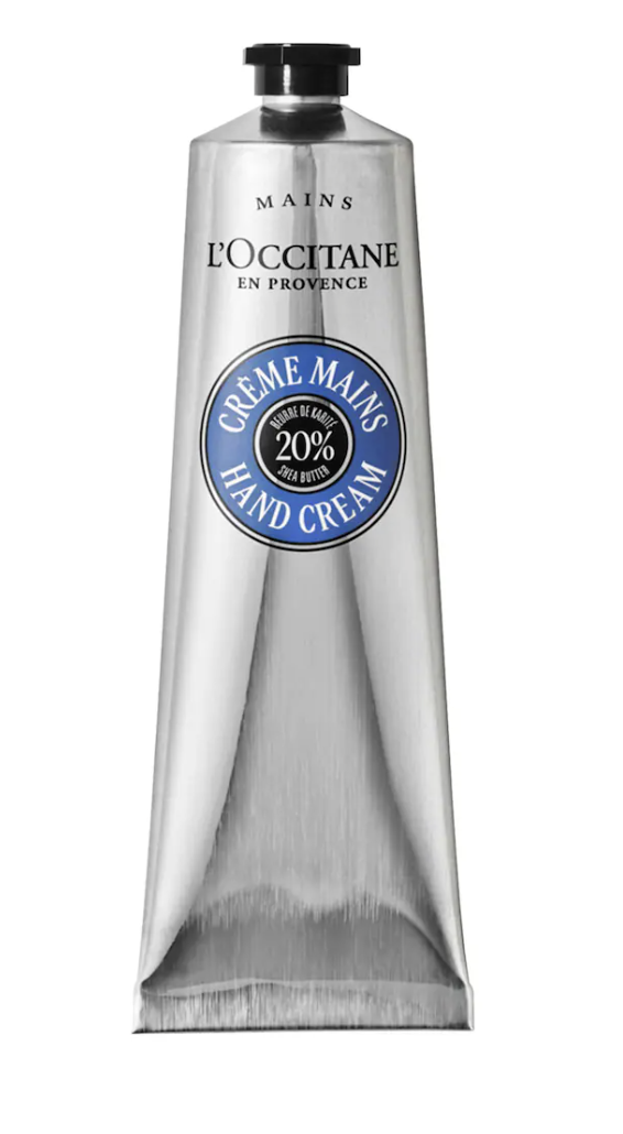 Tube of L’Occitane shea butter hand cream