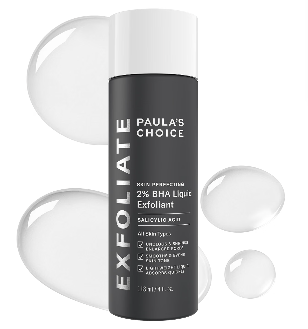 Paula’s Choice Skin Perfecting 2% BHA Liquid Exfoliant bottle