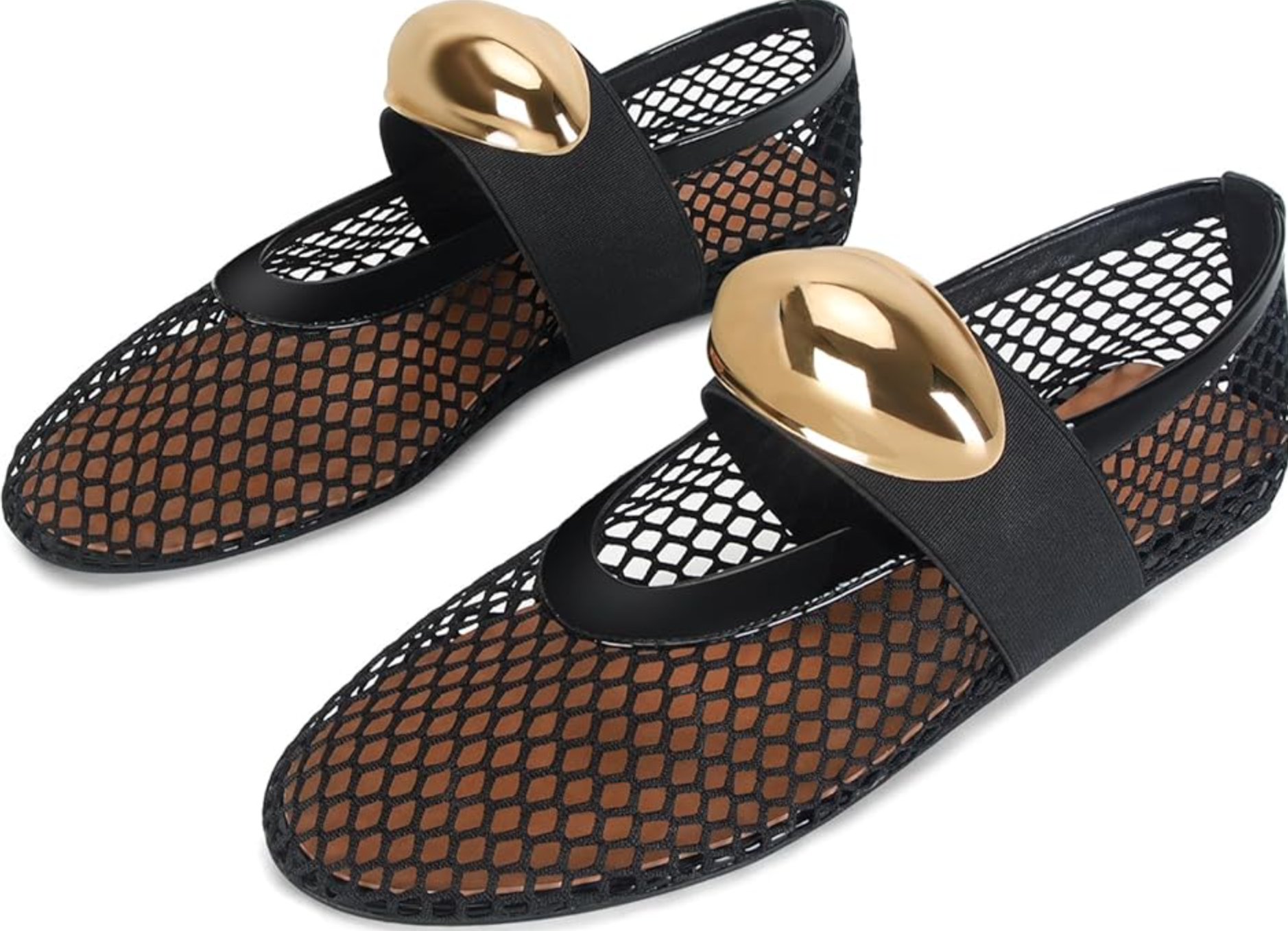 Mesh Ballet Flats