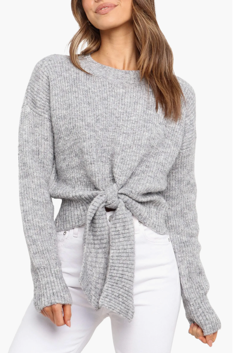 Captivate Tie Hem Sweater Petal & Pup $89.00Current Price $89.00