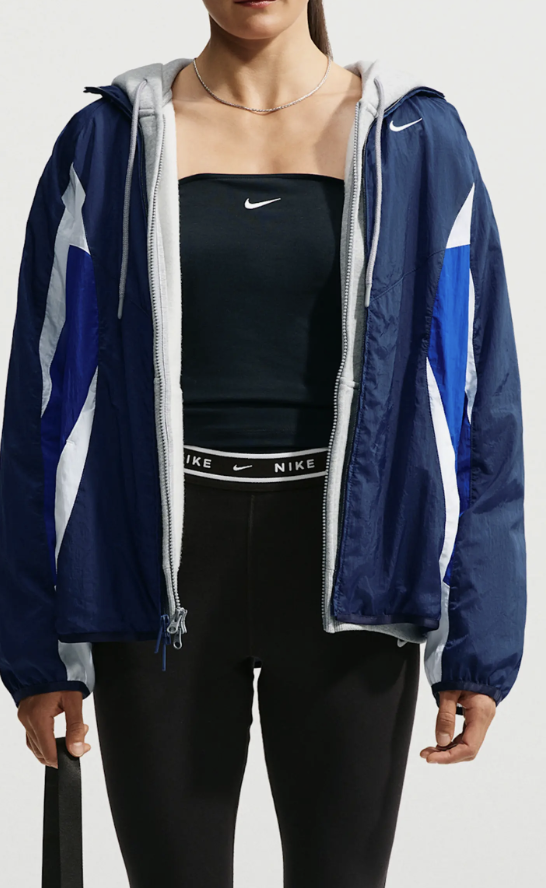 Nike Swift Repel packable running jacket styled for fall, featured in an Autum Love guide