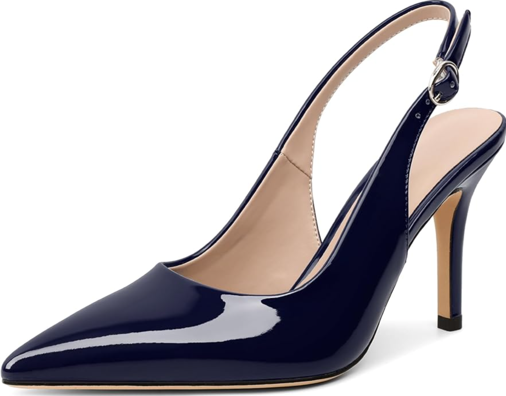 Pointed Toe Slingback Pumps