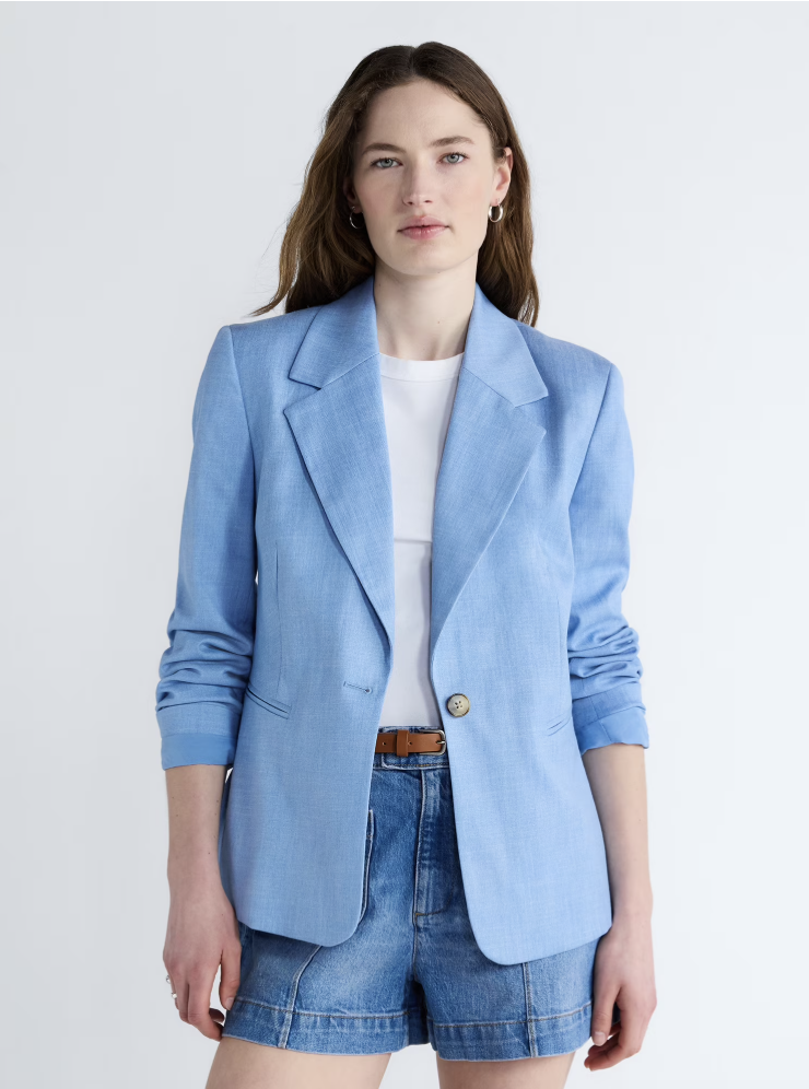 Free Assembly single-breasted women’s blazer from Walmart