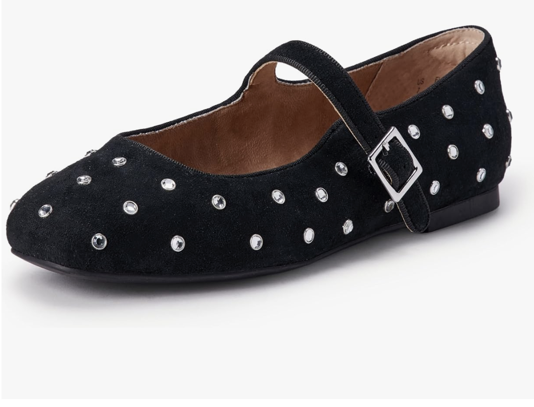 Amazon Essentials women’s ballet flats with a simple everyday silhouette.