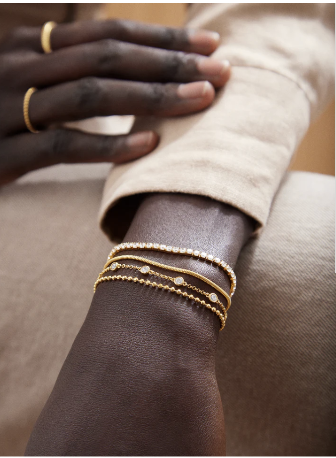 Skye 18K Gold Layered Bracelet $110