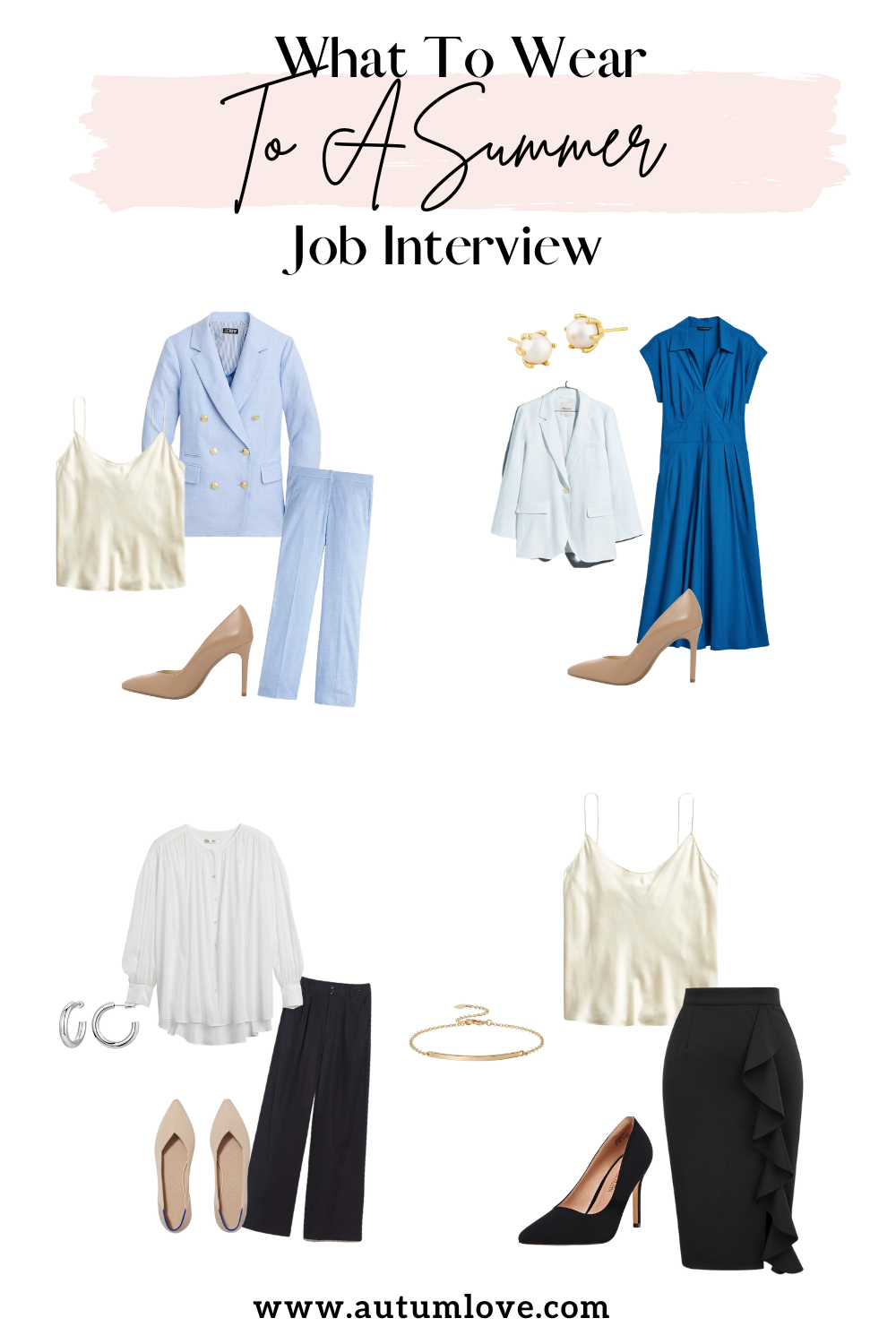 Ace Your Interview With These 5 Summer Outfit Ideas | Women's Job ...