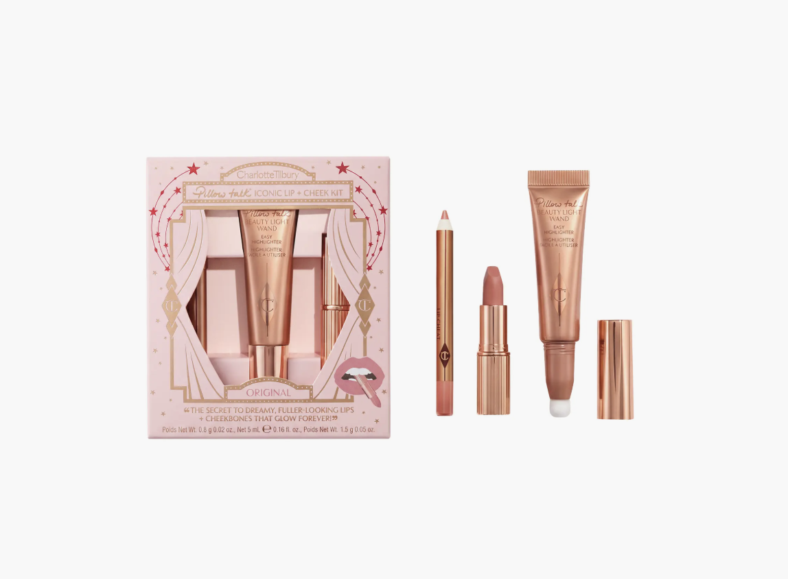 Charlotte Tilbury Pillow Talk Iconic Lip & Cheek Set, Original