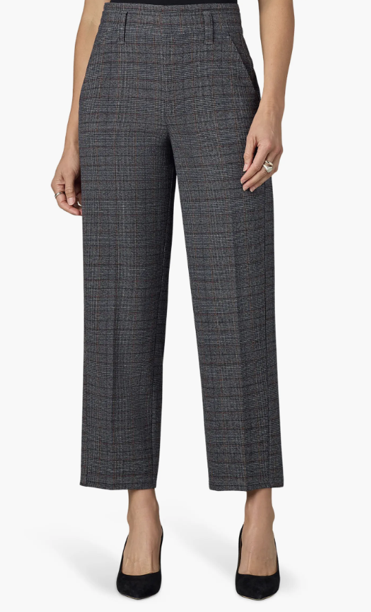Wit and Wisdom Skyrise plaid ankle trousers for fall