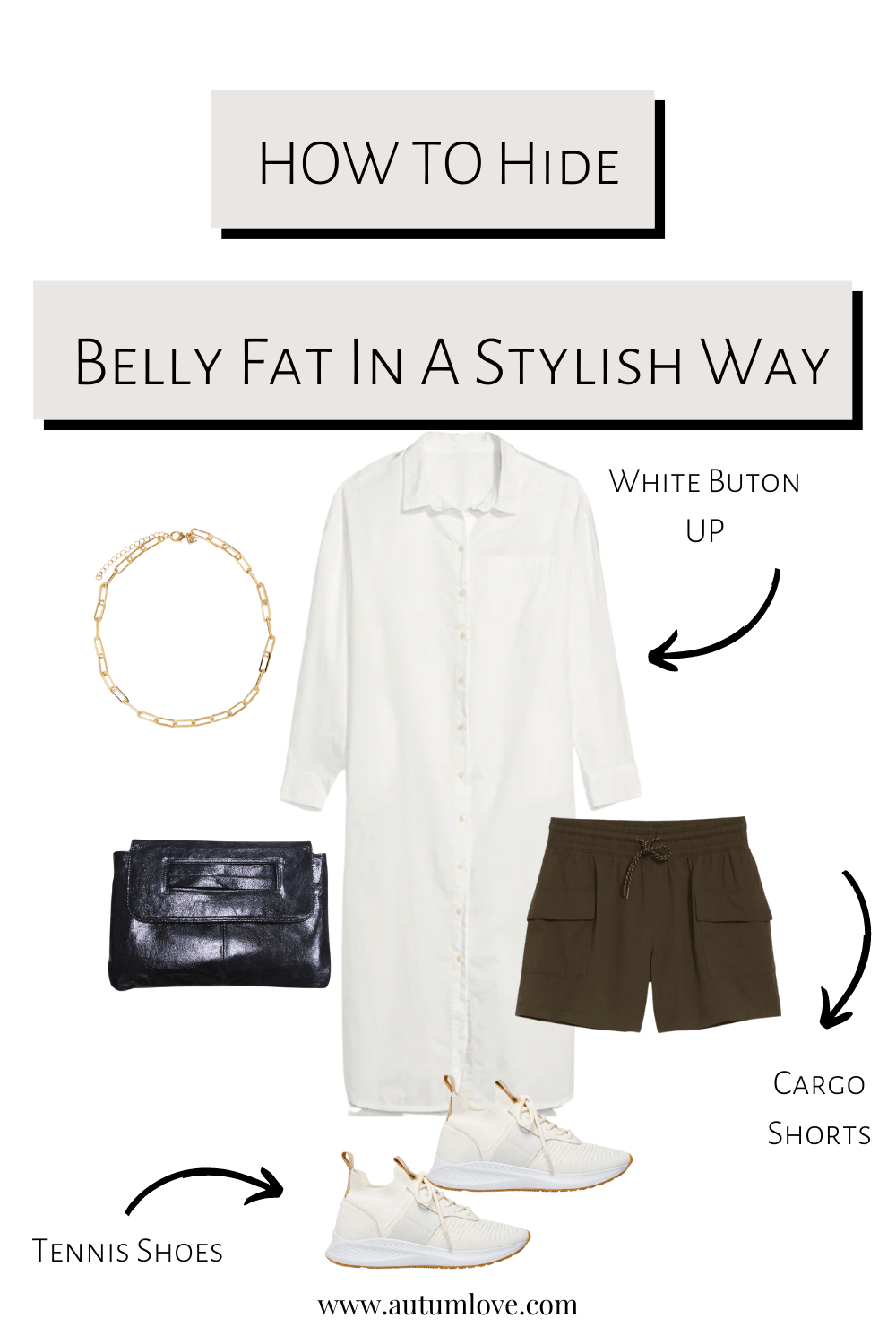 How to dress to hide belly fat — No Time For Style