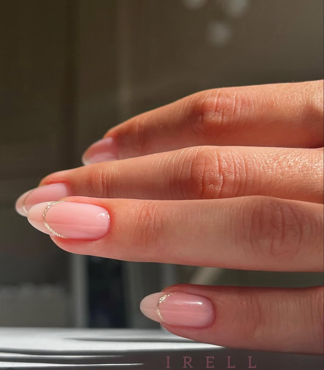 clear minimalist nails