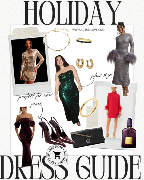Holiday dresses better than the LBD