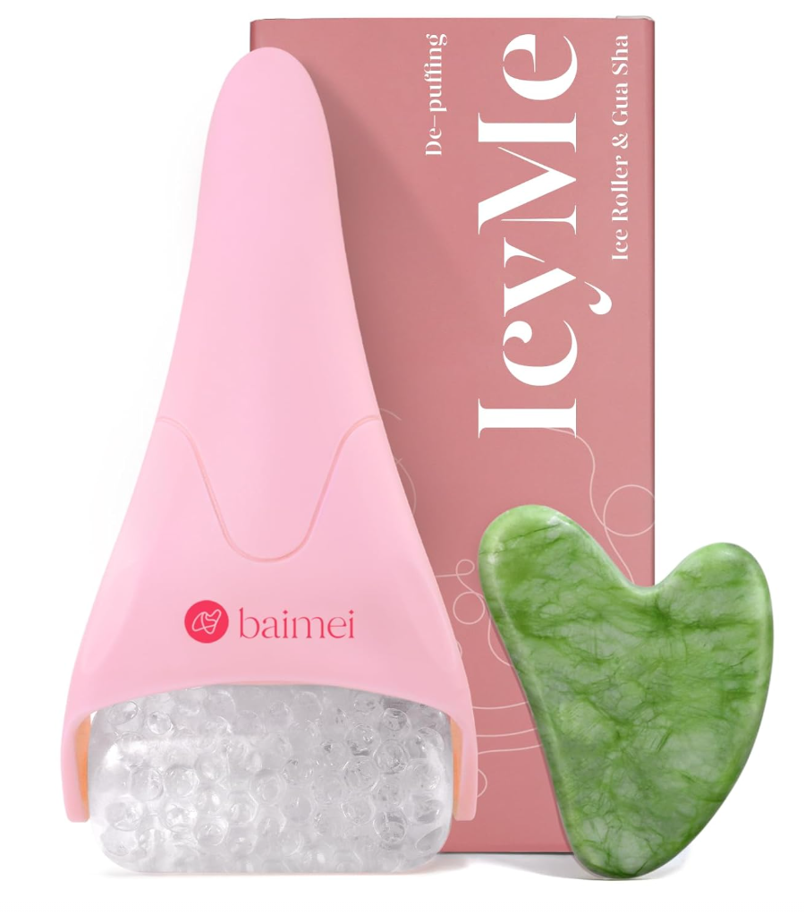 Ice Roller for Face and Gua Sha Facial Tool Set