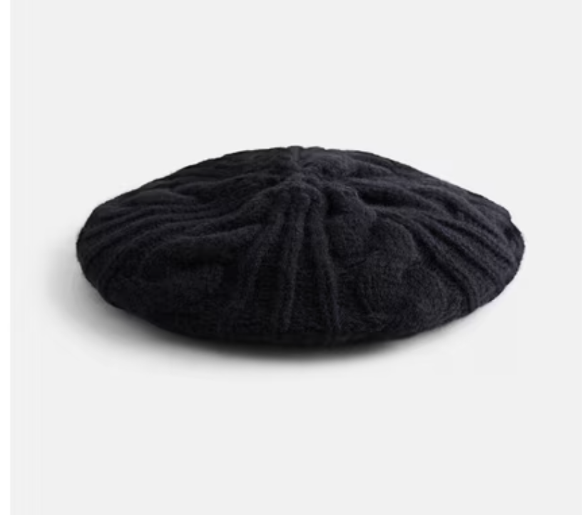 Time and Tru cable knit beret from Walmart's October 2026 new arrivals