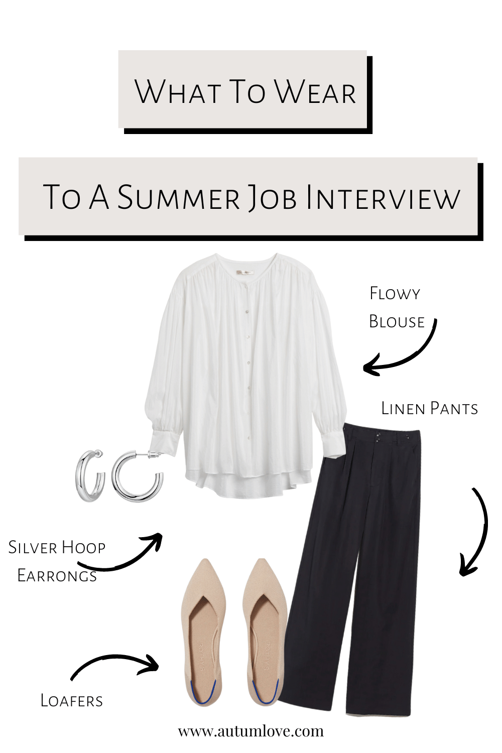 Ace Your Interview With These 5 Summer Outfit Ideas  Women's Job Interview  Fashion Guide — Autum Love